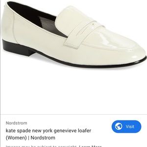 Kate spade white shoes